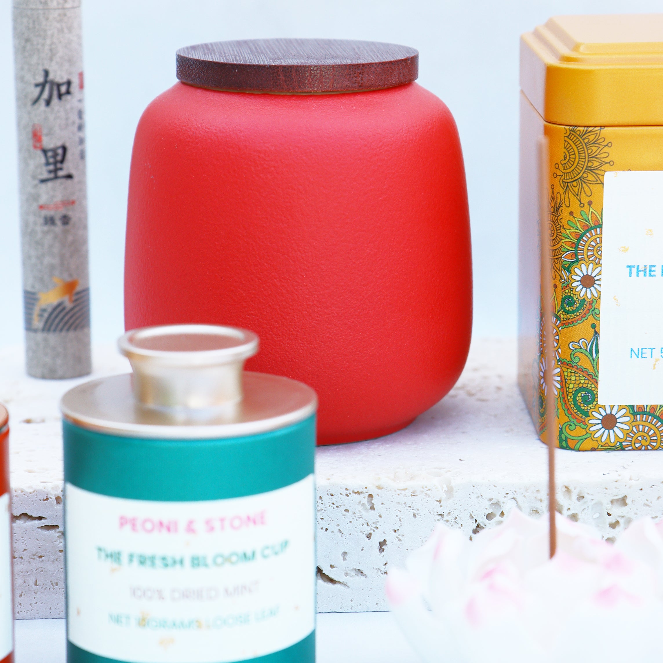 The Eternal Bloom Wellness Box & Ritual Gift Set – PEONI & STONE