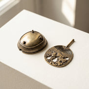Mini Fan Incense Burner - Ancient Gold