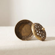 Mini Lotus Incense Burner - Ancient Gold