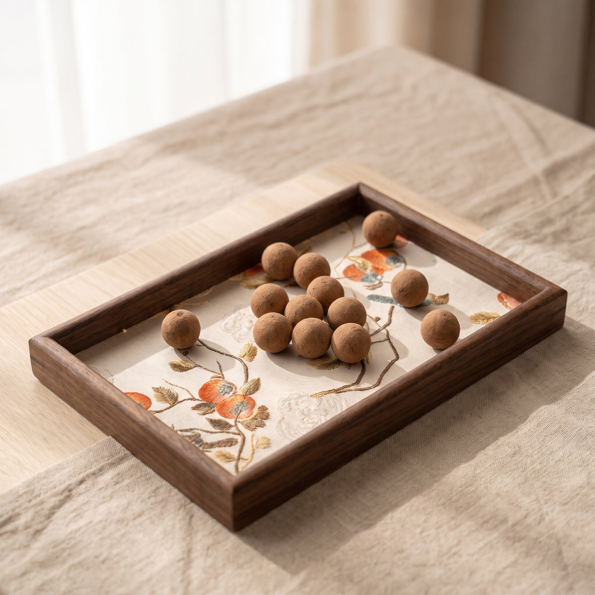 Persimmon Heirloom Tea Tray