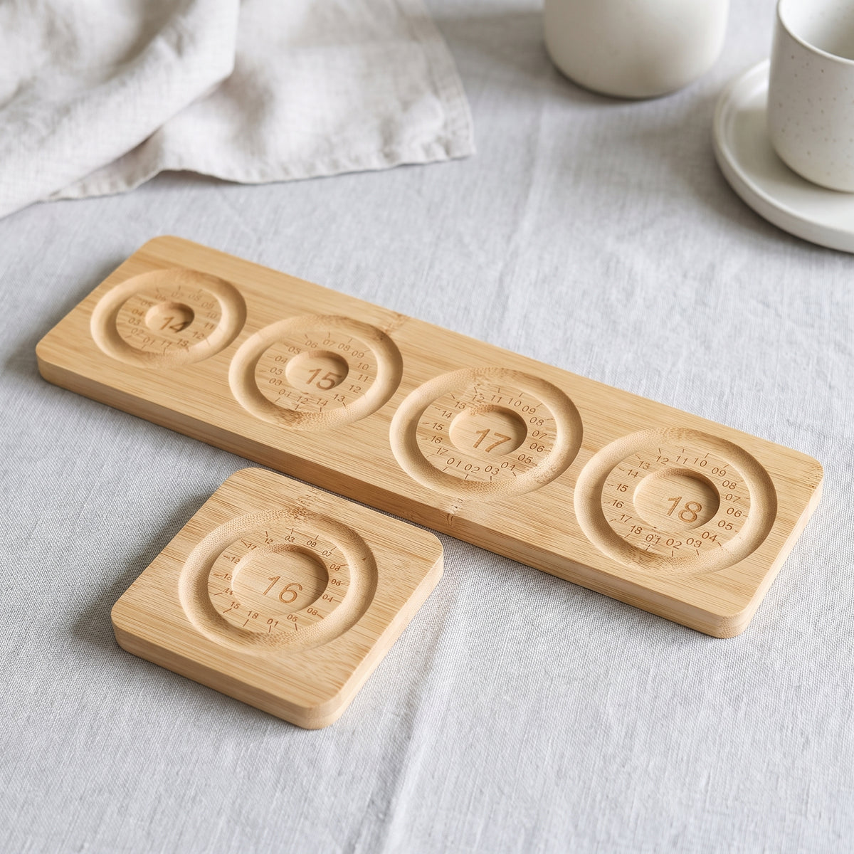 Wooden Bracelet Complete Sizing Tray Set