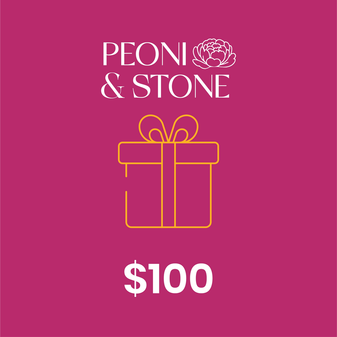 Peoni & Stone Gift Cards