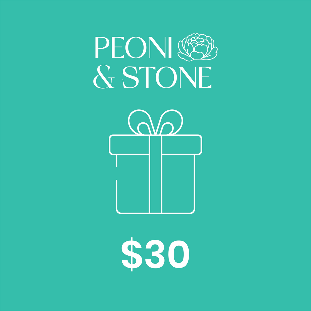Peoni & Stone Gift Card $30