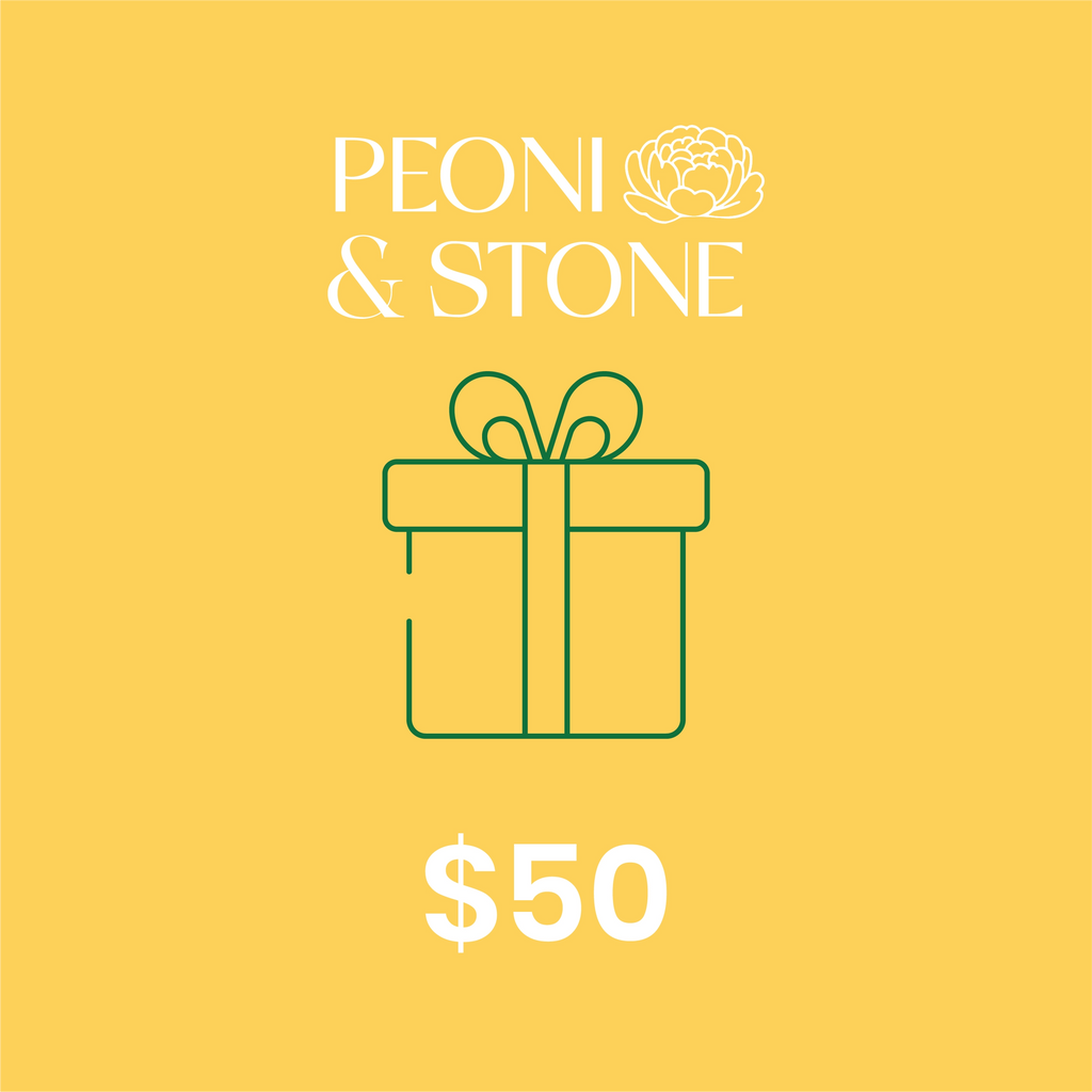 Peoni & Stone Gift Card $50