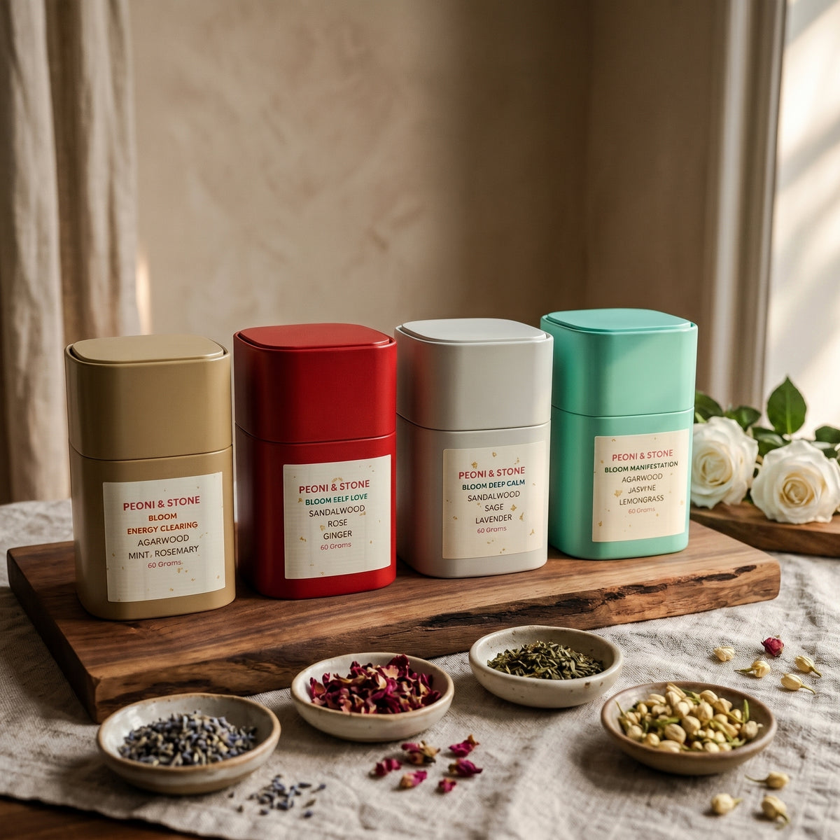 Bloom Aromatherapy Sample Blend – Starter Size (60 g)