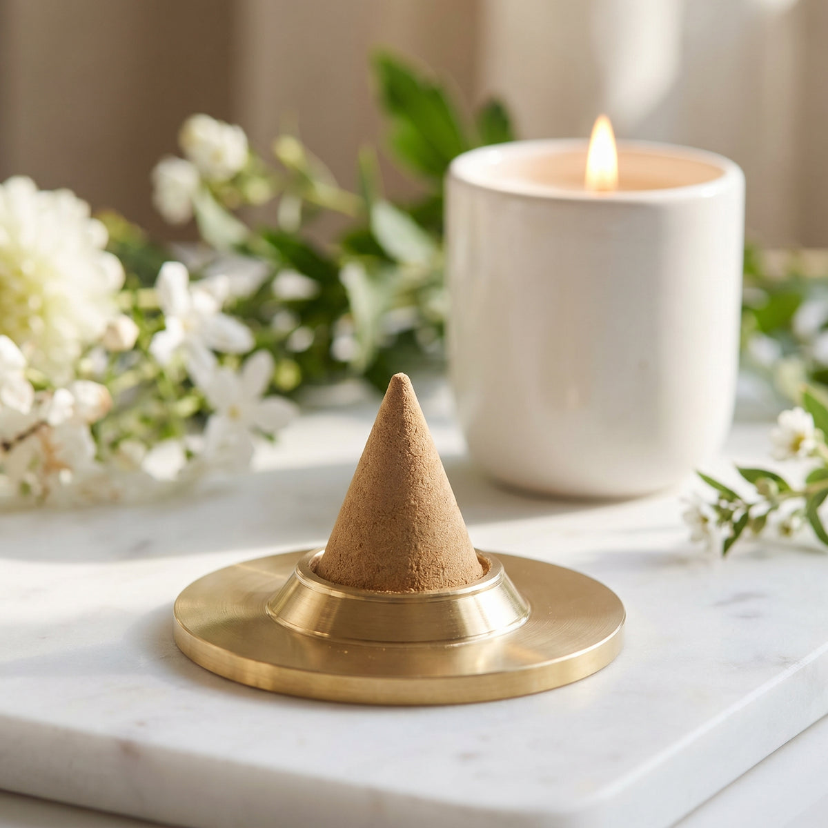 Copper Incense Cone Mold