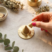 Copper Incense Cone Mold