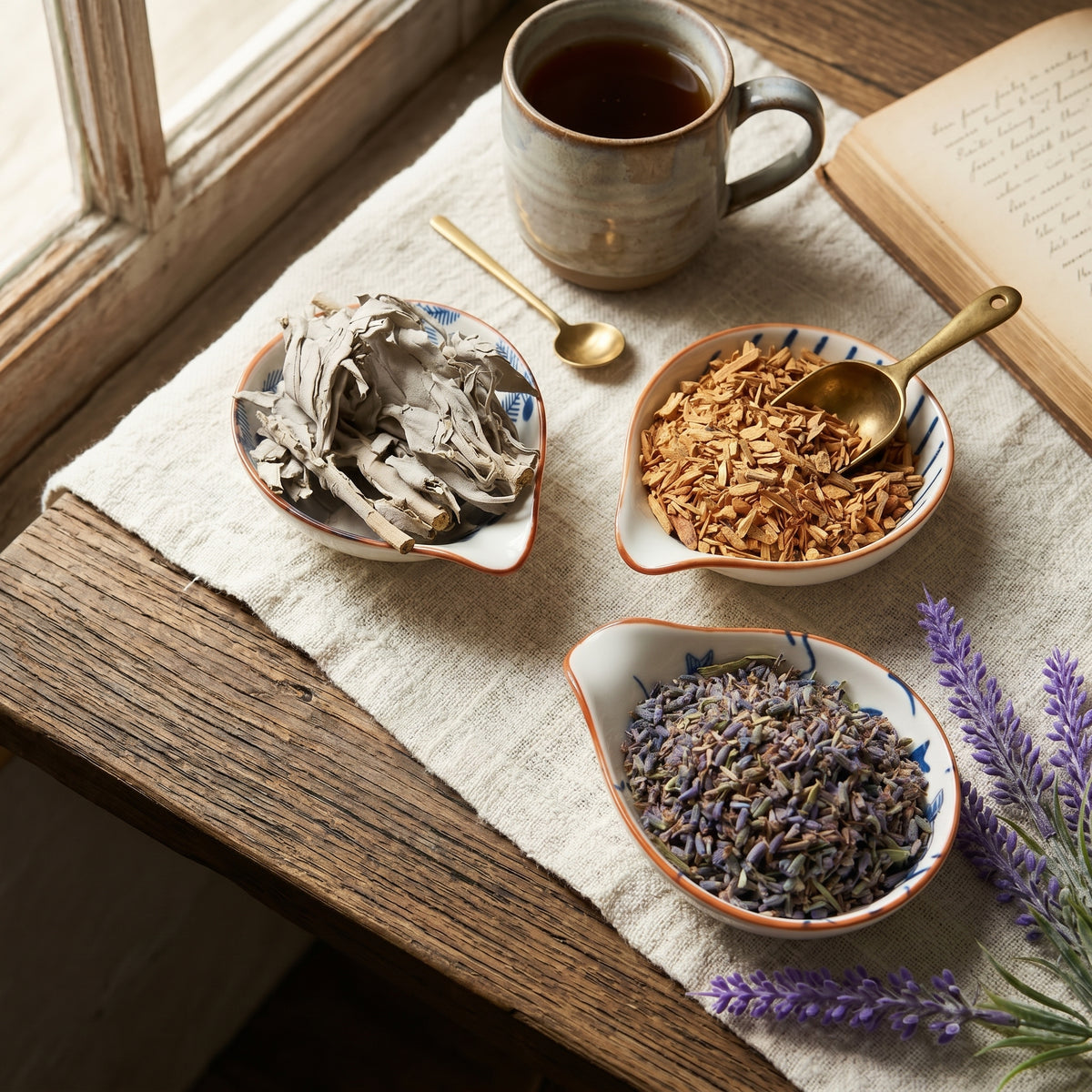 Deep Calm Bloom | Wild Australian Sandalwood, Lavender and Sage