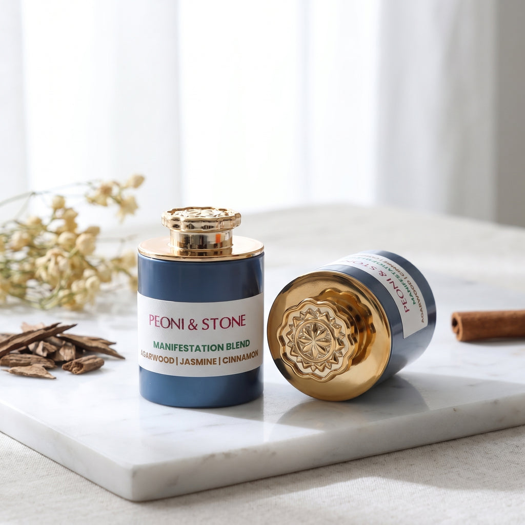 Manifestation Incense Powder Blend – Agarwood, Jasmine & Cinnamon