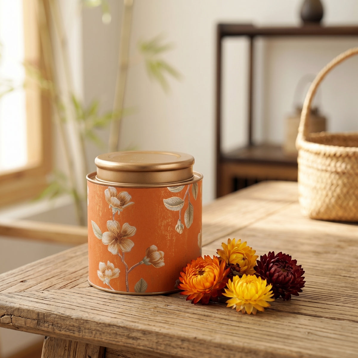 Paper Daisy Flower Tea  for anxiety | Everlasting Bloom Cup